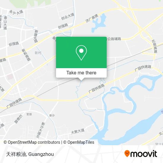 天祥粮油 map