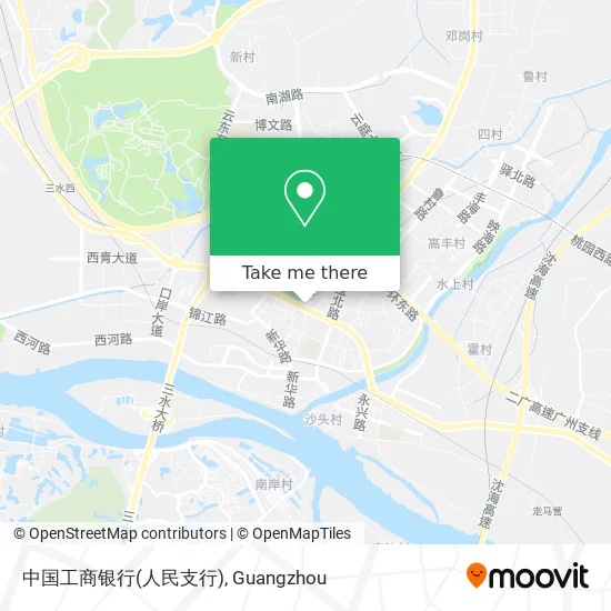 中国工商银行(人民支行) map