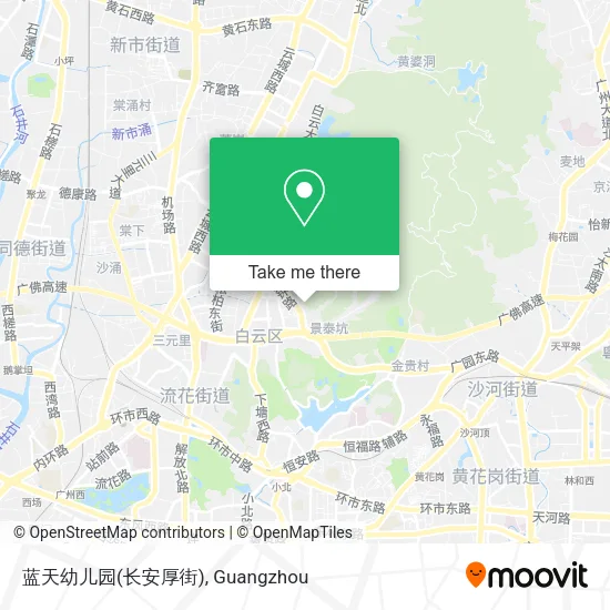 蓝天幼儿园(长安厚街) map