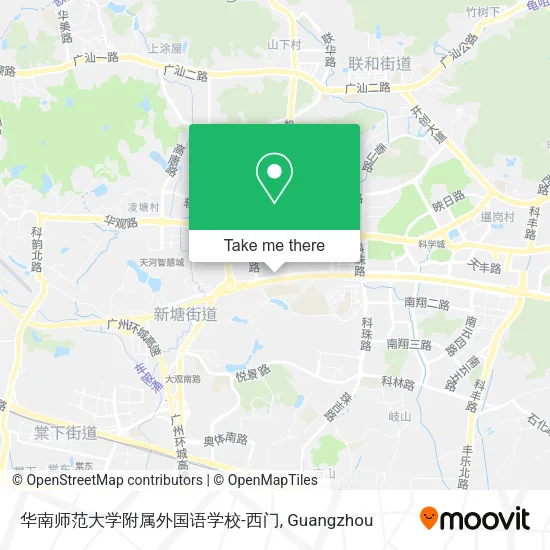 华南师范大学附属外国语学校-西门 map