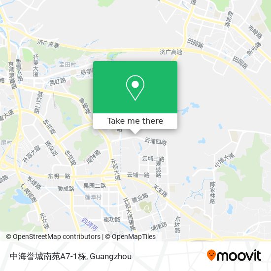 中海誉城南苑A7-1栋 map