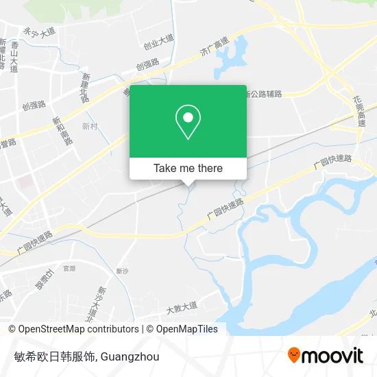 敏希欧日韩服饰 map