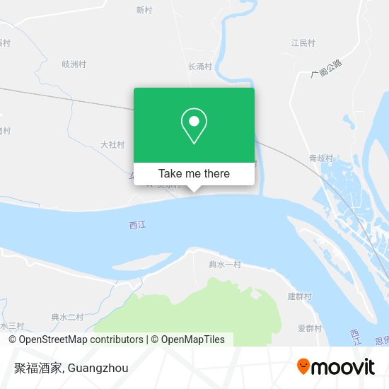 聚福酒家 map