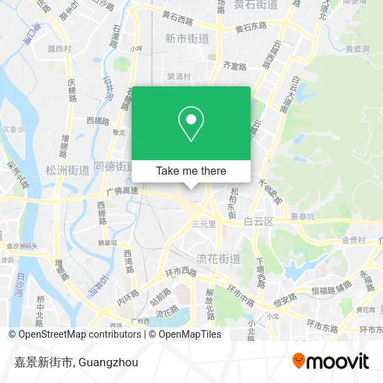 嘉景新街市 map