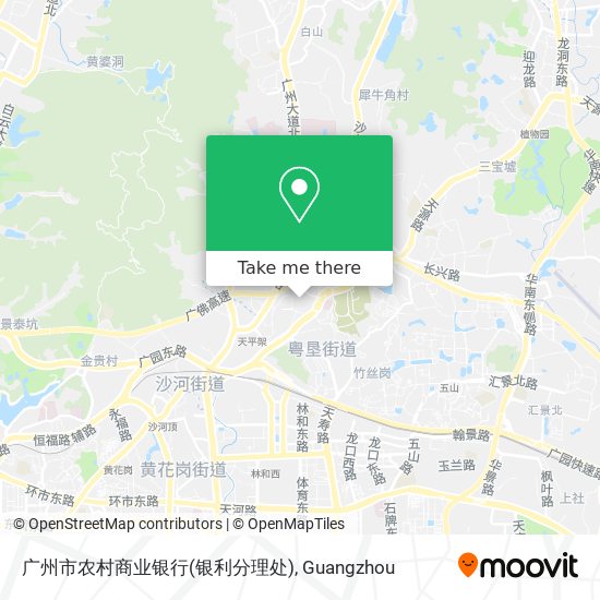 广州市农村商业银行(银利分理处) map