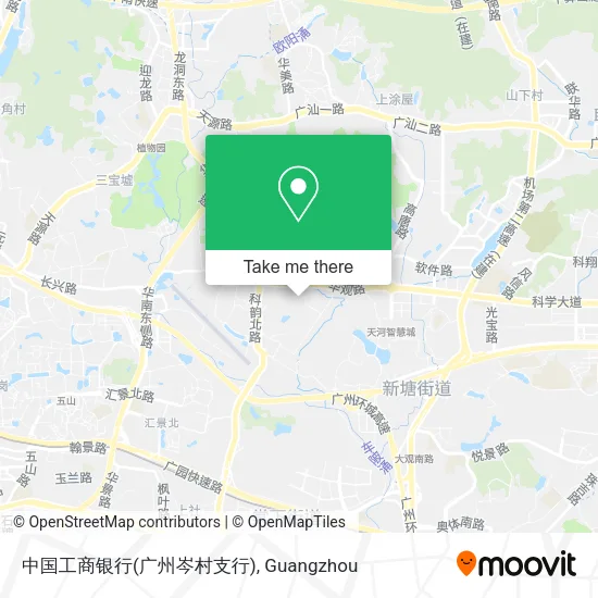 中国工商银行(广州岑村支行) map