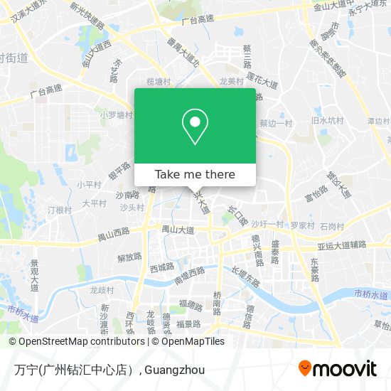 万宁 map
