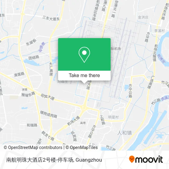 南航明珠大酒店2号楼-停车场 map