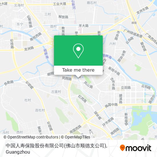 中国人寿保险股份有限公司(佛山市顺德支公司) map