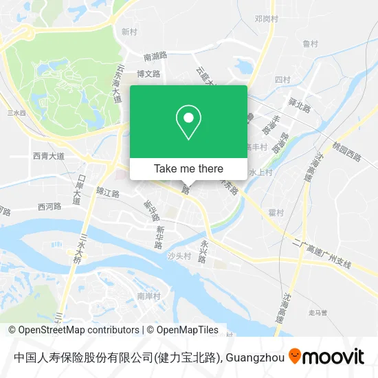 中国人寿保险股份有限公司(健力宝北路) map