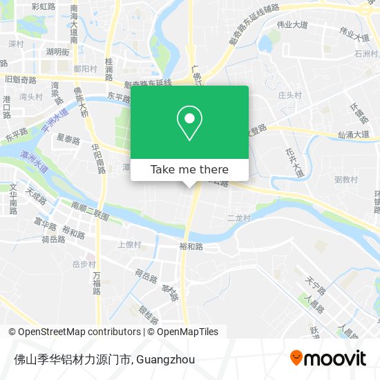 佛山季华铝材力源门市 map