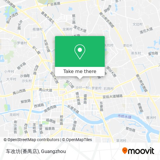 车改坊(番禺店) map