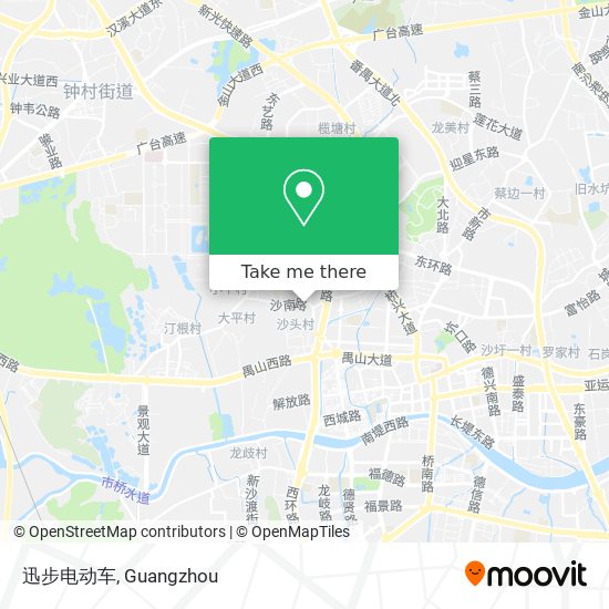 迅步电动车 map