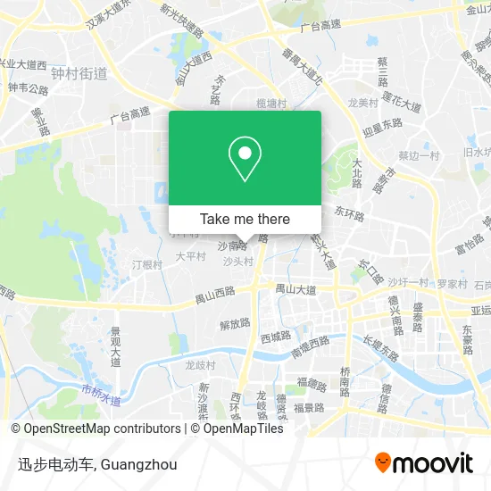 迅步电动车 map