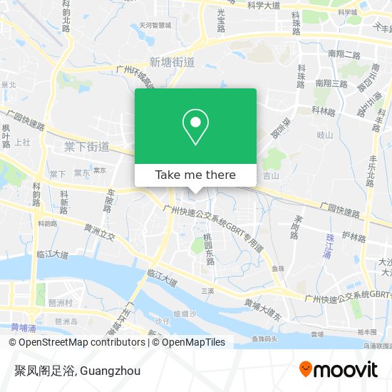 聚凤阁足浴 map