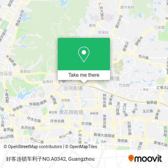 好客连锁车利子NO.A0342 map