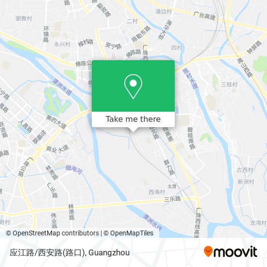 应江路/西安路(路口) map