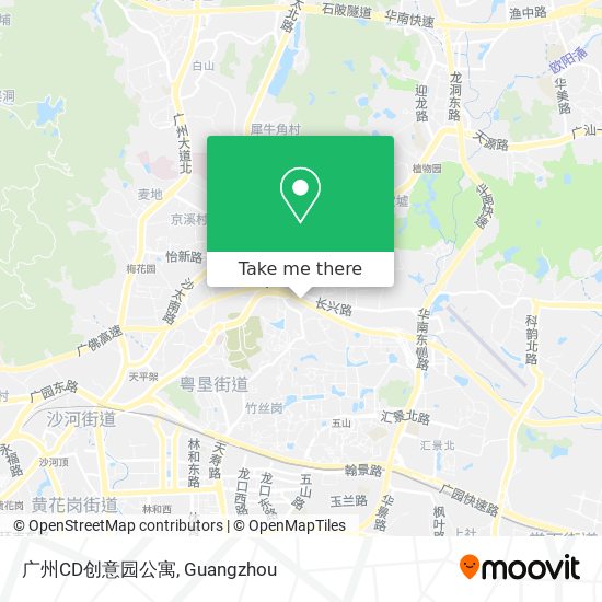广州CD创意园公寓 map