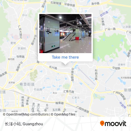 长湴小站 map