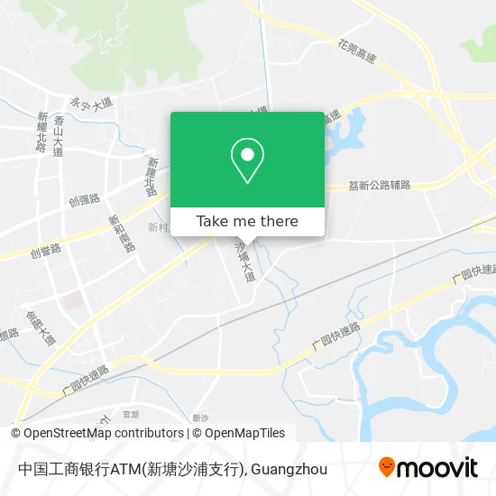 中国工商银行ATM(新塘沙浦支行) map