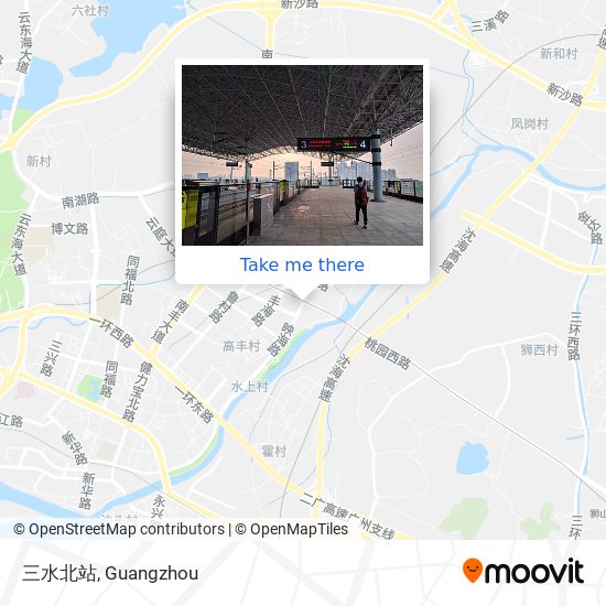 三水北站 map