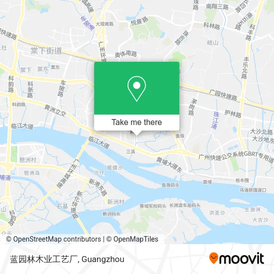 蓝园林木业工艺厂 map