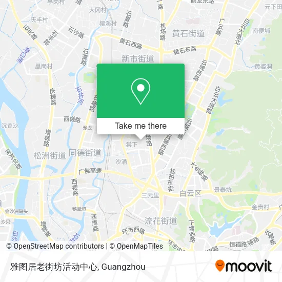 雅图居老街坊活动中心 map