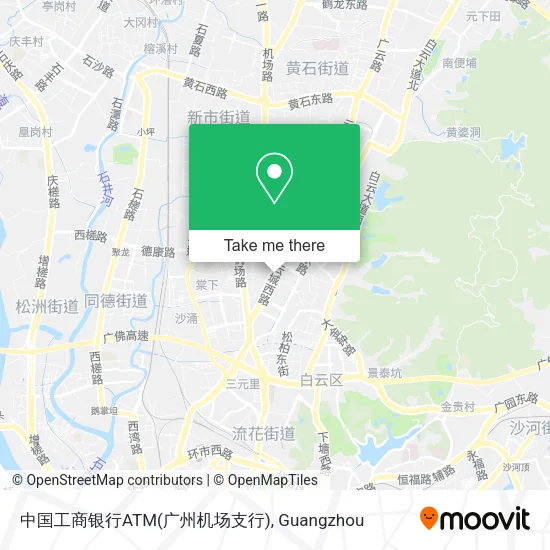 中国工商银行ATM(广州机场支行) map