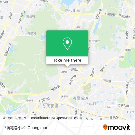 梅岗路小区 map