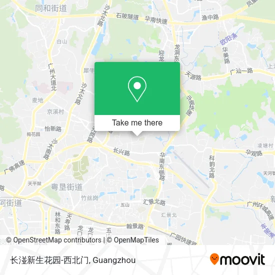 长湴新生花园-西北门 map