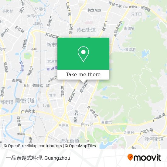 一品泰越式料理 map