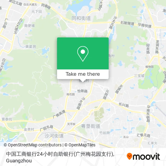 中国工商银行24小时自助银行(广州梅花园支行) map