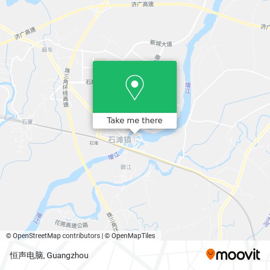 恒声电脑 map