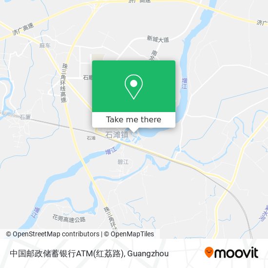 中国邮政储蓄银行ATM(红荔路) map