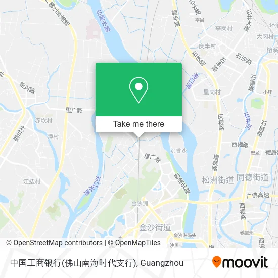 中国工商银行(佛山南海时代支行) map