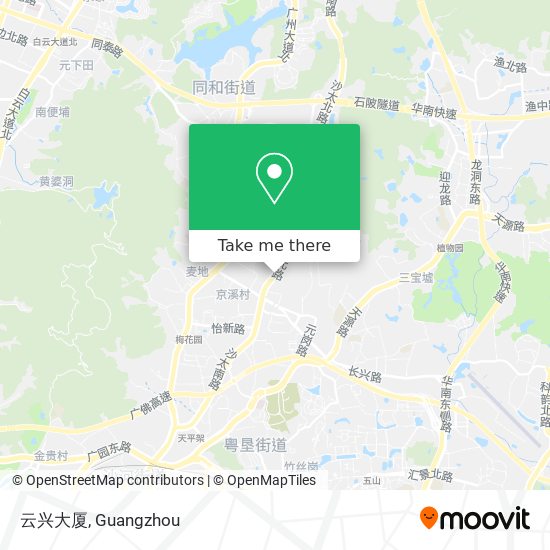 云兴大厦 map