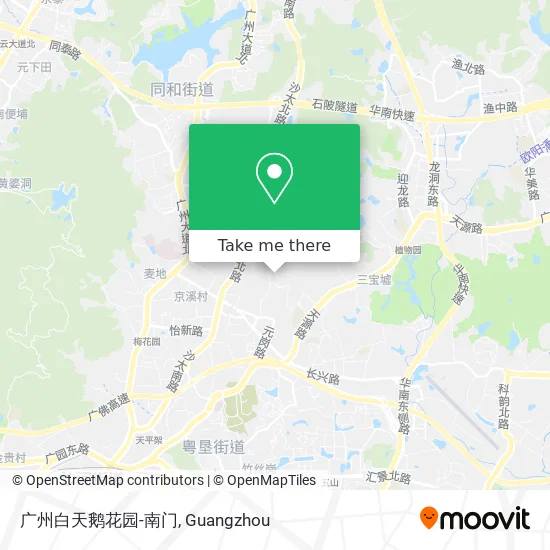广州白天鹅花园-南门 map