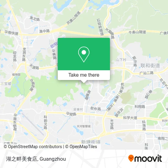 湖之畔美食店 map