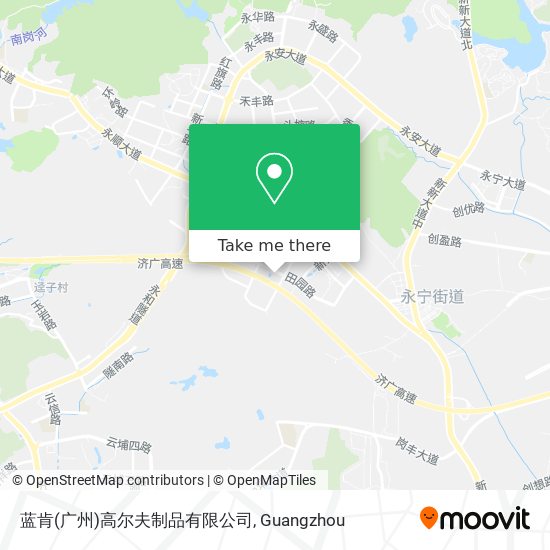 蓝肯(广州)高尔夫制品有限公司 map