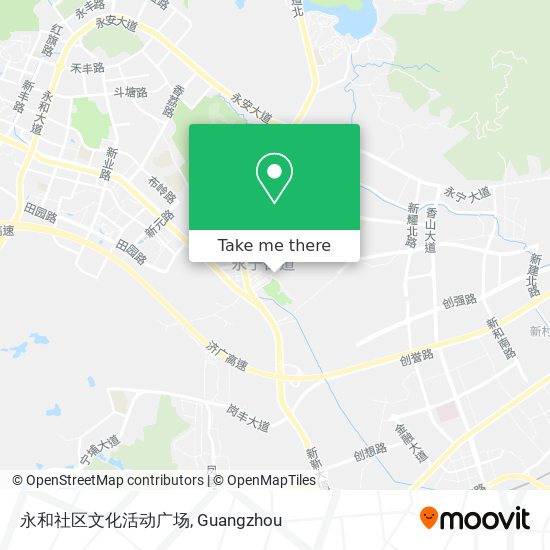 永和社区文化活动广场 map