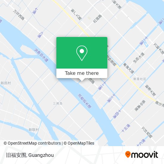旧福安围 map