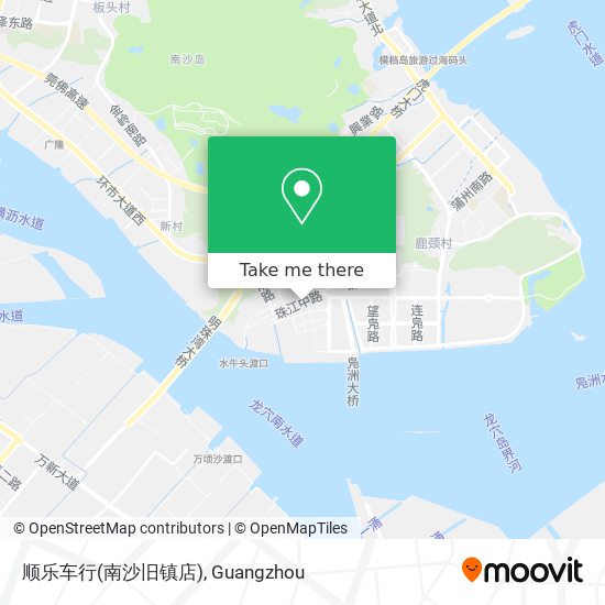 顺乐车行(南沙旧镇店) map