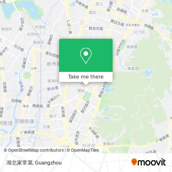 湖北家常菜 map