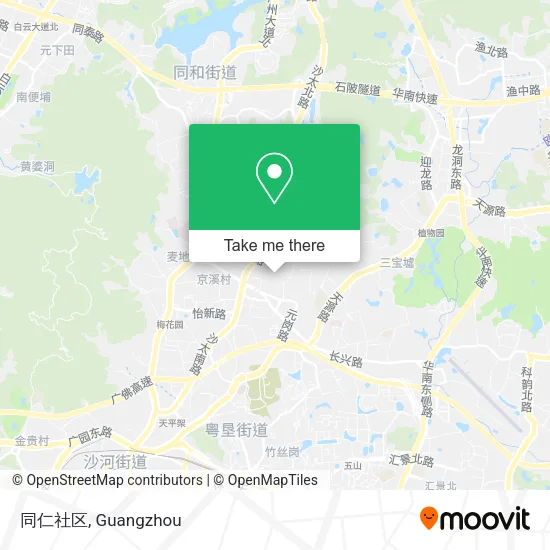同仁社区 map