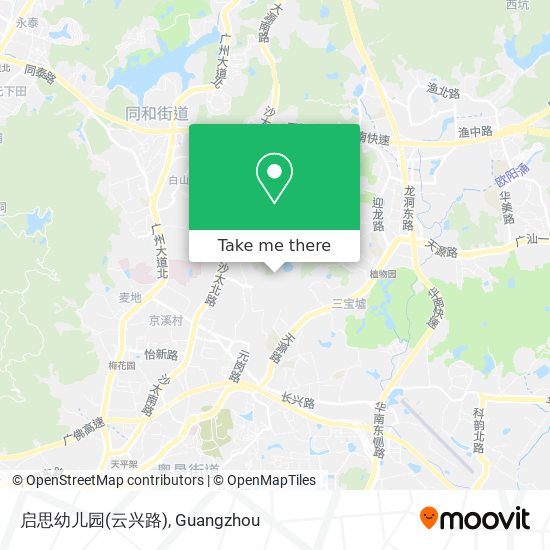启思幼儿园(云兴路) map