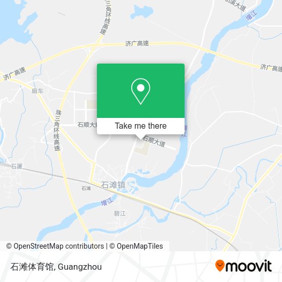 石滩体育馆 map