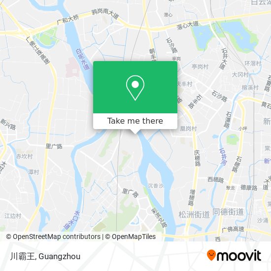 川霸王 map