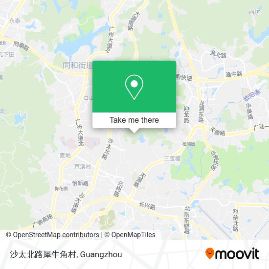 沙太北路犀牛角村 map
