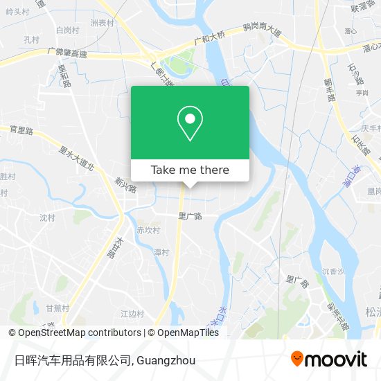 日晖汽车用品有限公司 map