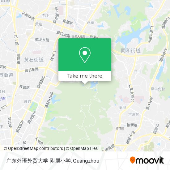 广东外语外贸大学-附属小学 map